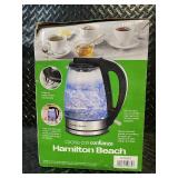 Hamilton Beach 1.7L Glass Electric Kettle - 1500W