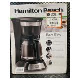 Hamilton Beach Easy Brew 12-Cup Switch Coffee Maker - Black