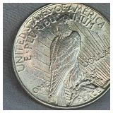 1922 X.F. Peace Dollar $1-Very Nice