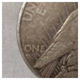 1922D  Peace Dollar $1