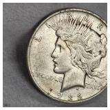 1922D Peace Dollar $1