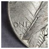 1922D Peace Dollar $1