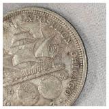 1893 Columbus 1/2  Dollar Silver, in VG Condition