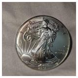2013 Silver Eagle UNC w/Toning