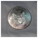 2013 Silver Eagle UNC w/Toning