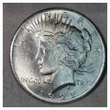1925 Peace Dollar $1 AU