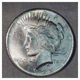 1925 Peace Dollar $1 AU
