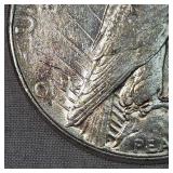 1926 Peace Dollar $1 VF w/Toning