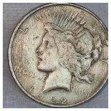 1922 Peace Dollar $1