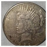 1922 S Peace Dollar $1