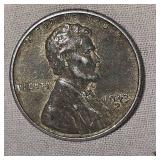1982 Washington Silber(9%) Half Dollar, VF Reverse and 
