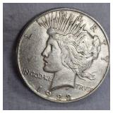 1922 Peace Dollar $1