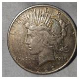1922D Peace Dollar $1