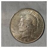 1924 Peace Dollar $1