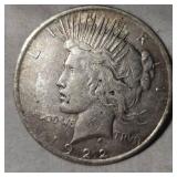 1922 Peace Dollar $1