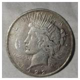 1922 Peace Dollar $1
