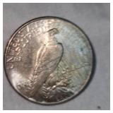 1925 Peace Dollar $1-Nice Toning