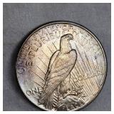 1925 Peace Dollar $1-Nice Toning
