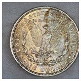 1921 Morgan Dollar $1=VG Beautiful Toning