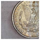 1921 Morgan Dollar $1=VG Beautiful Toning