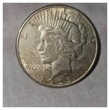 1922S Peace Dollar $1-Very Nice