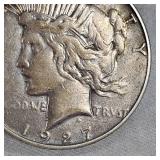 1927 Peace Dollar $1