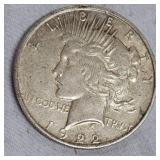 1922 Peace Dollar $1