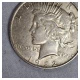 1922 Peace Dollar $1