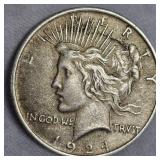 1924 Peace Dollar $1