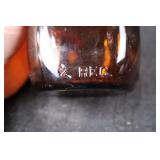 Glass Bottles - Amber & Clear One-Quart Capacity