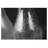 Milk Bottles - One Quart Embossed Crest (2-Pack)