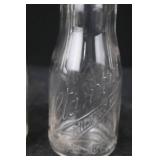 Coca-Cola Glass Bottles - Embossed Script Made in England