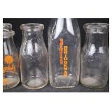 Glass Bottles - Golden Sun Logo & Bridgeman Branding & Embossed Script