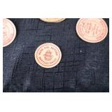 Vintage Bottle-Return Tokens - Please Wash & Return All Bottles Daily