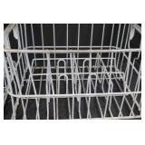 Wire Storage Baskets - Set of 2, Rusty Finish