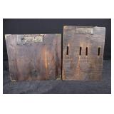 Wall Plaques - Lenny & Eva Purveyors of Salvaged Sentiments