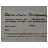 Framed photograph - Steven Linder Photography Limited Edition 77/200