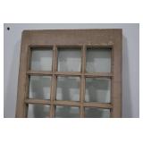 Wooden Window Frame - Multi-Pane Grid