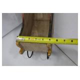 Wooden Fish Lamp - Hand-Painted Folk Art