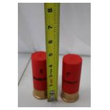 Shot Shell Salt & Pepper Set - Magnum (Red Ceramic Shakers)