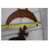 Wooden Christmas Garland - Moose, Moon & Cabin Motifs