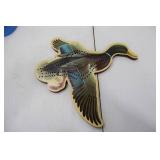 Duck-Shaped Wooden Wall Plaque - Saber-Tooth Co. Perforated Body
