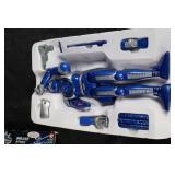 Beetleborgs Force Deluxe B-Force Blue Stinger Beetleborg - Bandai Lights & Sound