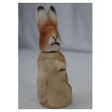 Vintage Ceramic Bunny Figurine - Two-Piece Detachable Head (Made in Germany US Zone)