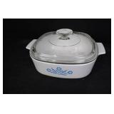 CorningWare Casserole Dishes - Cornflower Blue Pattern