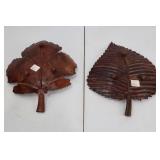 Leaf Trays - Metal Leaf Shapes