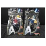 Star Trek Warp Collection Spock & Scotty Figures