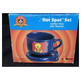 Salton Looney Tunes Hot Spot Set - Jumbo Mug With Warmer