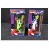 2x Hot Rod Underground Pin-Heads