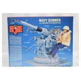 G.I. Joe Navy Gunner - Twin Mount Anti-Aircraft Gun 40mm - Limited Edition